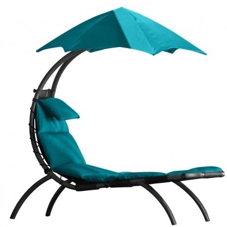 The Original Dream Lounger - True Turquoise by Vivere VI-DRMLG-TT color blue