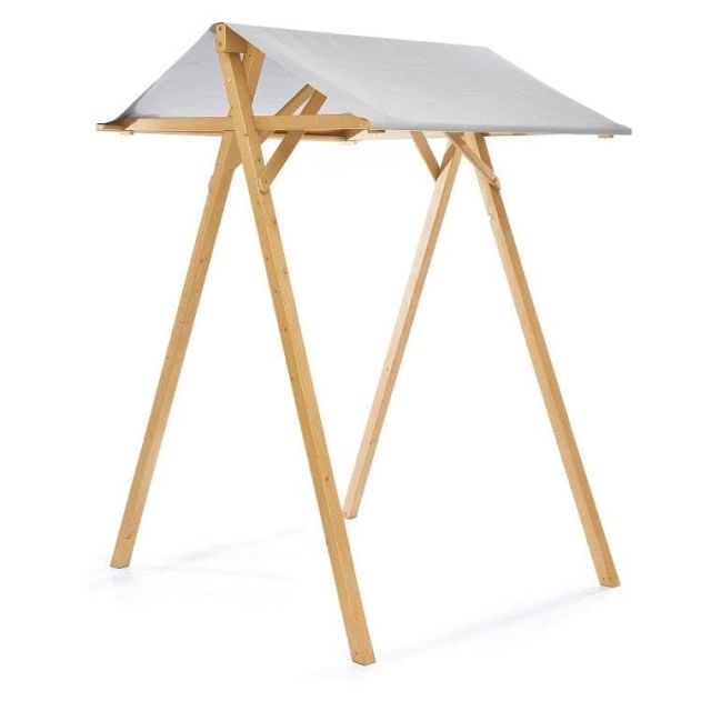 Chico Hammock Chair Rack Uno For Outdoor Area Spruced Wood Glazed by Chico CI-5420 color brown