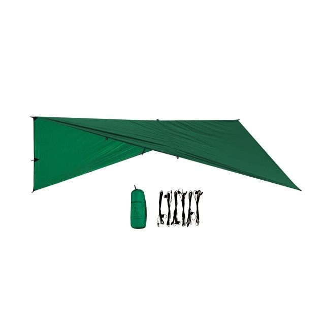 Ultra Tarp 2X3 Deep Green by Bushmen BU-ULTARP2x3dg color green