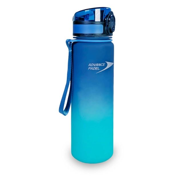 Water Bottle Blue 650Ml by Advance Padel AP-79020 color blue
