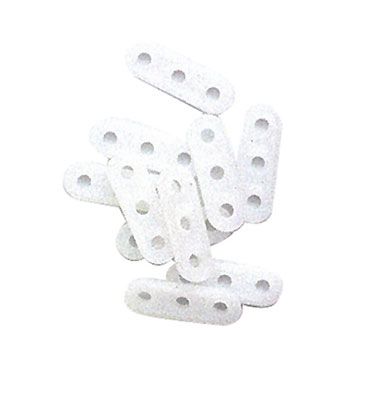 Zeltleinenspanner weiß 10 Stück by BasicNature RE-056800 color white