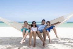 Natura hamacului Jumbo din Mexic by MacaMex MA-00150 color natur / beige