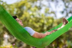 Single Hammock standard PLUS lightgreen by MacaMex MA-00303 color green