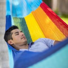 Hamac matrimonial Paradiso Plus Edition by MacaMex MA-00238 color multicolor