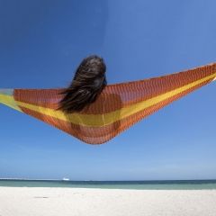 Hamac mexican cu plasă - Matrimonial Solar Plus by MacaMex MA-00231 color multicolor