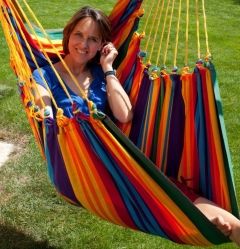 Scaun suspendat Cayo Grande Paradiso by MacaMex MA-11107 color multicolor