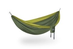 DoubleNest hamac verde măsliniu cu margine de pepene galben by ENO EN-DN009 color green