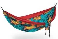 DoubleNest Hamac Print Tie Dye / Roșu by ENO EN-DNP243 color red