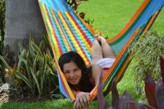 Hamac mexican cu plasă - Double Rainbow MacaTex by MacaMex MA-00529 color multicolor