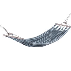 Chico Single Hammock Cotton 80 Gray-Turquoise by Chico CI-1180 color turquoise