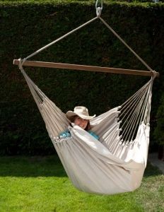 Scaun suspendat Cayo Gigante Natura by MacaMex MA-11200 color natur / beige