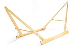 Chico Hammock Rak Terra For Single Hammock Foldable Glazed Ash Wood by Chico CI-5110 color brown