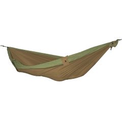 Double travel hammock coyote brown. khaki by TicketToTheMoon TM-THD-0822 color brown