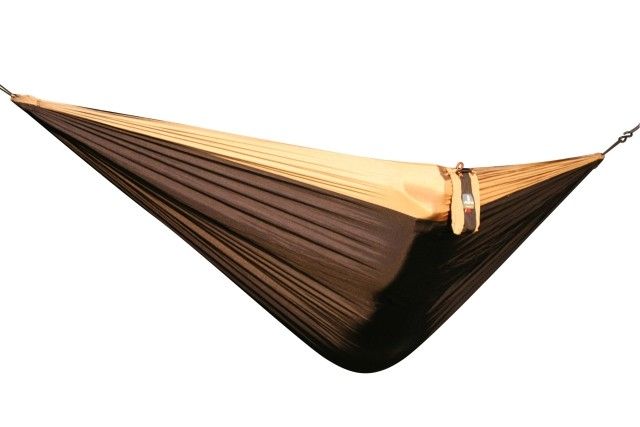 Camper hamac de călătorie negru - maro coiot by MacaMex MA-0920708 color black