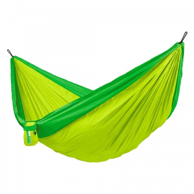 Colibri 3.0 Palm - Hamac de călătorie dublu cu suspensie by La Siesta LS-CLT19-44 color green