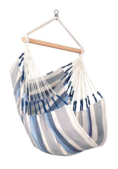 Domingo sare de mare Basic Scaun suspendat albastru by La Siesta LS-DOC14-13 color blue