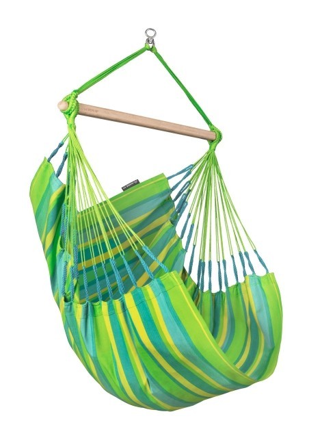 Domingo Lime Basic Basic scaun suspendat rezistent la intemperii verde by La Siesta LS-DOC14-48 color green