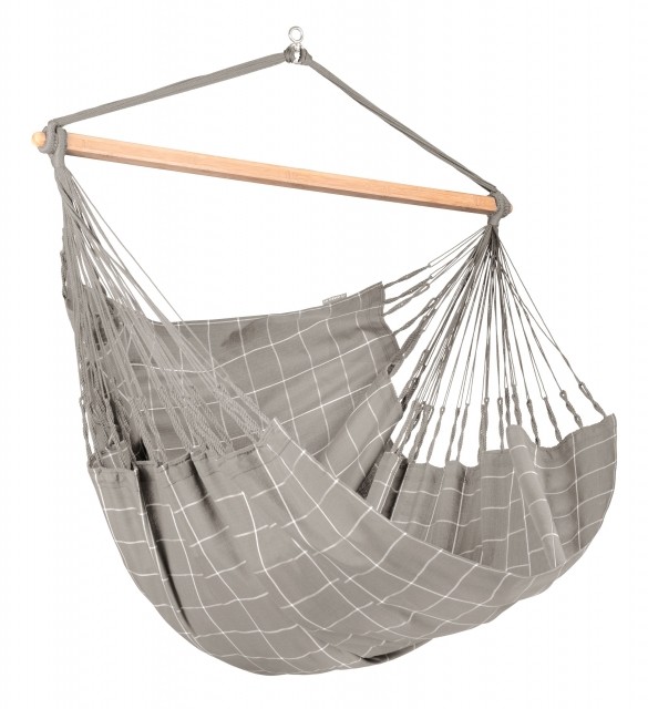 Domingo Almond king-size king-size scaun suspendat rezistent la intemperii bej-gri by La Siesta LS-DOL21-W6 color beige