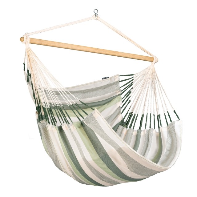Domingo Cedar Cedar king-size scaun suspendat gri verde rezistent la intemperii by La Siesta LS-DOL21-14 color grey/silver