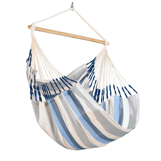 Domingo Sare de mare Scaun suspendat Comfort rezistent la intemperii albastru deschis by La Siesta LS-DOL18-13 color blue
