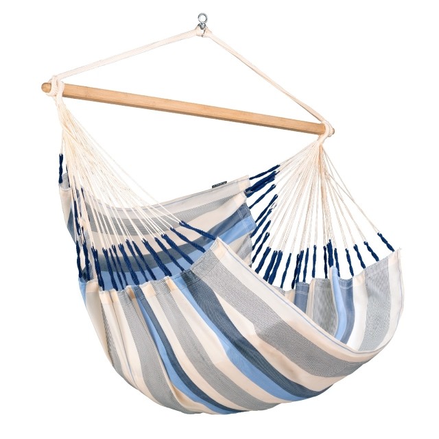 Domingo Sea Salt Kingsize Kingsize scaun suspendat XL rezistent la intemperii albastru by La Siesta LS-DOL21-13 color blue