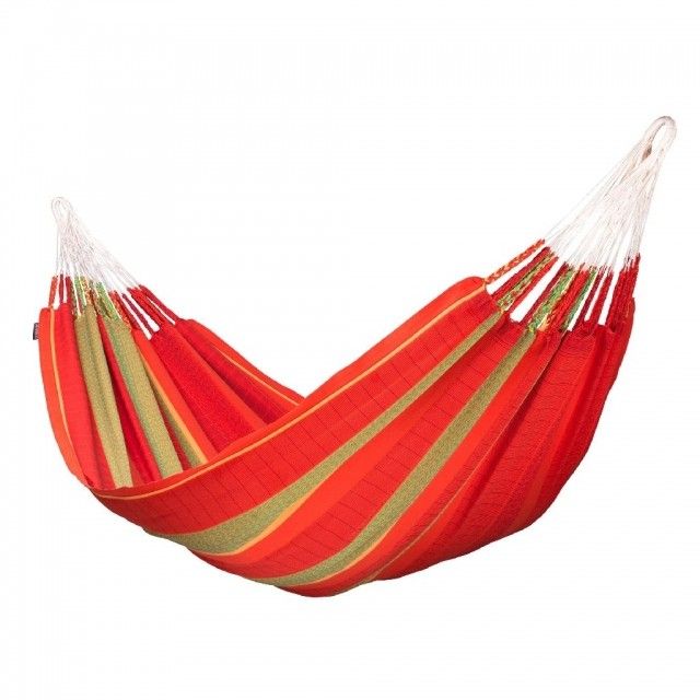 Flora chilli family hamac roșu organic by La Siesta LS-FLH18-2 color red