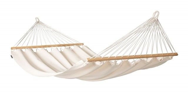 Hamac dublu Florencia bumbac organic natural by La Siesta LS-FOR16-X1 color natur / beige