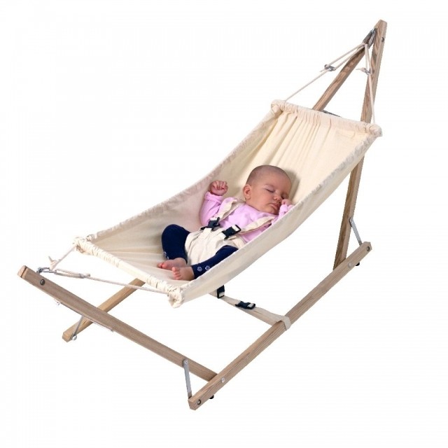 Koala hamac pentru copii cu cadru by Amazonas AZ-4060000 color natur / beige
