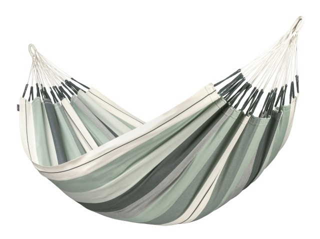 Modesta Olive - Hamac dublu din bumbac organic, verde by La Siesta LS-MOH16-14 color green