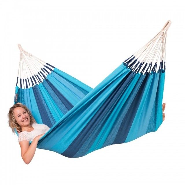 Laguna Orquidea - Hamac simplu by La Siesta LS-ORH14-3 color blue
