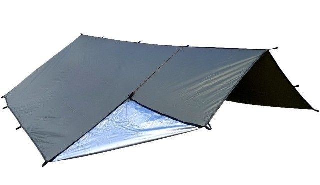 THERMO - Tarp™ 3 x 3 m verde măsliniu by Bushmen BU-1THATARP3X3 color green