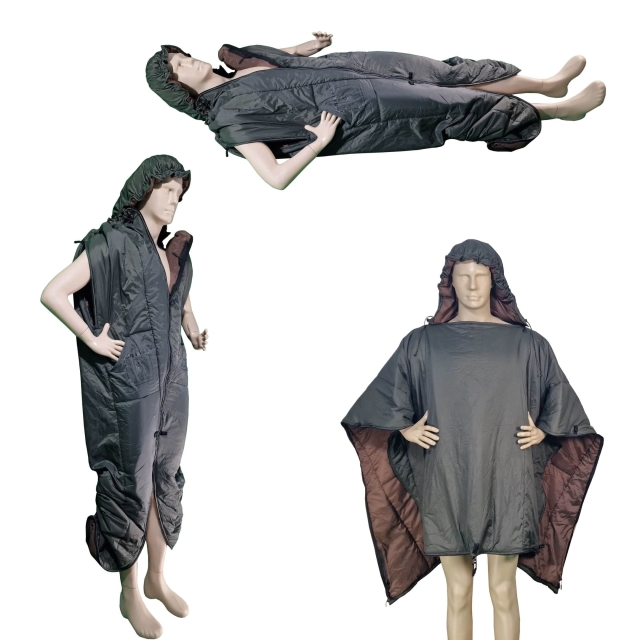 Walker™ Xl / 3 Sleepng Bag Olive by Bushmen BU-WSBXL3olv color green