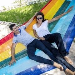 Hamac mexican de familie Hamac paradiso plus by MacaMex MA-00248 color multicolor