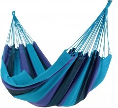 Hamac dublu Brasil Comfort Premium Caribe by MacaMex MA-01082 color blue