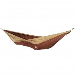 Dublu hamac de călătorie maro-bej by Ticket to the moon TM-THD-0408 color brown
