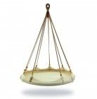 Pat suspendat pentru copii alb - cuib suspendat pentru copii cu plasă de țânțari by Tiipii TI-TIB1000NW color beige