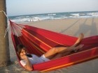 Vida del sol - Hamac dublu by MacaMex MA-01101 color red