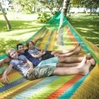 Hamac mexican cu plasă - Family multicolor plus by MacaMex MA-00240 color multicolor