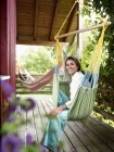 Hammock Chair Sonriente C160 Green by LaSiesta LS-SOC16-4 color green